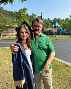 Tony Schiavone Instagram - Congratulations to my beautiful granddaughter Lizzie for graduating High School today!!
