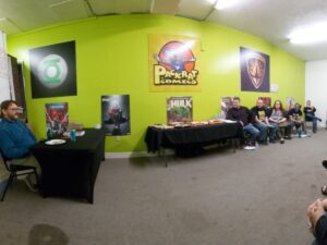 Tony Schiavone Instagram - I got to spend the weekend at Packrat Comics @packratcomics in Hilliard Ohio, suburb of Columbus.  We had a Private signing of Butts and Seats, photo op, dinner and Q&A. I had a wonderful time meeting everyone.