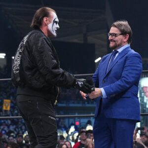 Tony Schiavone Instagram - Today is a celebration of one of the greatest performers ever in pro wrestling. From the first time I held a mic for @stinger at the TBS studios in 1987 to the career making match against Flair in 1988 to watching him doing crazy things in the ring here in AEW, I’ve been amazed at his accomplishments. But it’s the person behind the face paint that has made this so rewarding for those of us backstage. Today is my last chance to shout: “It’s Sting.” I am so very honored to be along for most of the ride of this incredible career. 🦂#ThankYouSting #aew #aewrevolution