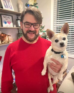 Tony Schiavone Instagram - Tonight I had to say goodbye to my best buddy, my good boy, my Buggity Bug. He passed away peacefully in my arms. Lois was there along with my son, daughter and granddaughter. We gave him a piece of chocolate, because no dog should leave this world without knowing the taste of chocolate. He was such a good  boy and I will miss him tremendously.  I appreciate everyone who has reached out and have sent my family and I messages. We appreciate it more than you know. Love your dogs. We only have them for a little while. #loveyourdogs