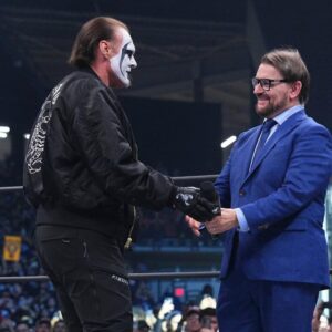 Tony Schiavone Instagram - It is a tremendous thrill for me to be a small part of the career of Sting. There’s never been a finer person for me to have worked with all these years. From the time he first stepped in the studios of TBS back in 1987 to his retirement announcement in Texas on Dynamite, I am proud to be along for the ride. Oh, by the way…IT’S STIIIIIIIIIIING!!!!!