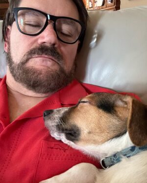 Tony Schiavone Instagram - Sweet baby girl #loveyourdog