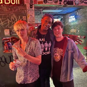 Tony Todd Instagram - Saturday chilling w 2 extradinary co-stars @nolangould & @willpeltz #3rdstreetdive 
#goodtimes