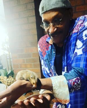 Tony Todd Instagram - With one of our star #Hamsters. Thanks Hallie!
#TheNanaProject