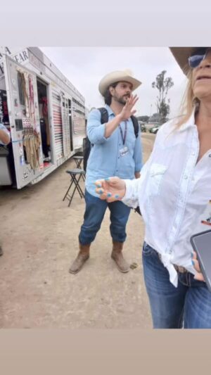 Tony Toste Instagram - Whoa, what a wild ride! Wrapped up a fantastic documentary shoot at California Rodeo Salinas. Major props to Kevin Deane, our talented Director/Producer, for his phenomenal photography and relentless dedication. Thanks a million to Toni Stan for bringing me along for the ride and being an absolute production powerhouse. We're all excited to unveil our documentary soon! Now, it's off to the editing bay and then onto the next adventure! California Rodeo Salinas Kevin Deane Toni Stan