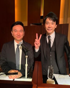 Toshifumi Fujimoto Instagram - 士門くんみちょぱ結婚おめでとう㊗️
ええ結婚式やったなぁ

人生初の乾杯の挨拶やらせてもらってめっちゃ緊張したー

お二人さんいつまでもお幸せに！

テルマもおめでと！