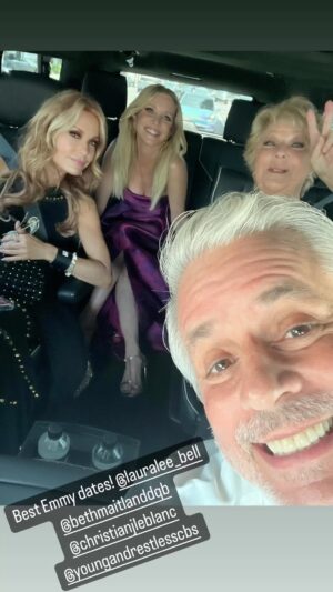 Tracey E. Bregman Instagram - What a wonderful night to be with all our daytime families. Congrats to all the nominees. All are winners! And congrats to @therealstafford and @thecourtneyhope I love you both so much!! 🤩❤️✨ and to my Emmy dates- You are the best!! Love you @lauralee_bell @bethmaitlanddqb @christianjleblanc #emmys @lawrencezarian #awards #soaps #daytime #love #friends #costar #work