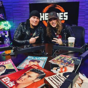 Travis Cormier Instagram - Thank you for having me on the @heroesjourneypodcast 🔥🤘🏻 

Join me on a captivating journey through the highs and lows of my life, as I share my personal experiences that have shaped me into who I am today. Discover the untold stories, the triumphs, and the challenges that have led me to this moment. Link is in my bio 😎🤘🏻