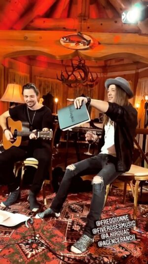 Travis Cormier Instagram - Found this memory in my phone. What a great night. 🎉🍷 #goodtimes #songwriting #songwritingsession #music