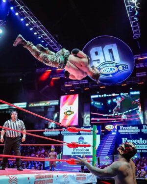 Travis Gordon Instagram - My first 50 Matches of this year are in the books. 

I’ve now wrestled more this year than I have since 2018 and the year isn’t even half way over yet. 

Moving to Mexico was one of the best decisions I’ve ever made. I’ve grown so much since moving here not only as a wrestler but as a human being. 

I’m looking forward to the rest of this year and what it may bring, as well as to continue putting on some of the best matches of my career. 

Photos by @elfotografodelasluchas 📸

#LuchaLibre #ProWrestling #CMLL #ArenaMexico #FlipGordon #Luchador #FlipArmy #Mexico
