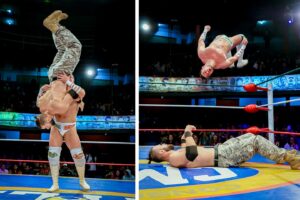 Travis Gordon Instagram - Así se vivió el mano a mano que sostuvieron en el #SábadoDeColiseo, @theflipgordon y @angeldeorocmll, donde el norteamericano se apoderó de la victoria tras una extenuaste batalla. 
 📸 @elfotografodelasluchas 

#CMLL #LuchaLibre #LuchaLibreMexicana #LuchaLibreCMLL #ArenaMexico #Luchador #Wrestling #MexicanWrestling #follow