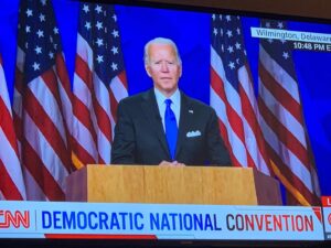 Trevor Duke-Moretz Instagram - This is how a president speaks, acts, and dialogues. I am HERE for #BidenHarris2020 !!!! Let’s goooooo 🇺🇸 ❤️ 💥