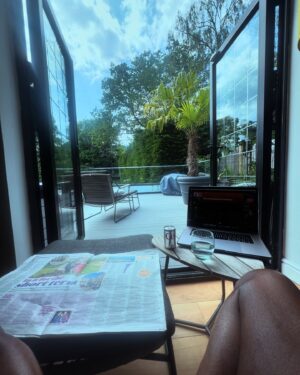 Trevor Nelson Instagram - Still love the sunday papers on a summers day