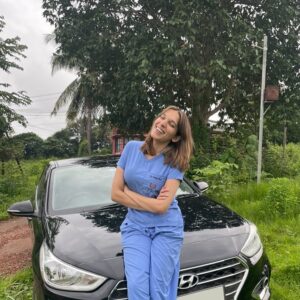 Trinetra Haldar Gummaraju Instagram - Found a happy photo from internship days (not many of them, lol). I’m very routinely asked why I decided to hit pause on medicine post internship and there are about a hundred odd reasons. Let’s list out five. 

1. In India, medical school = undergraduate degree. We’re often in our teens when we decide to become doctors, and those of us who do not come from doctor-families have no clue what being a doctor looks like. We’re fed ideas of a noble profession, of saving lives, of the god-like status of doctors. All of that is only partially true. The hours, the pay, the fees, the work culture - zero idea.
2. When you start prepping for med school at age 16-17, you’ve already decided to give up the entirety of your youth as an Indian doctor and make this job the sole focus of your entire life. Nothing wrong with that, but fact is, you’re too young to be making that big of a decision without context or reference. 
3. I had no idea how expensive medical education in the country is. You could be paying a few lakhs to a few crores. My undergraduate degree cost me roughly 6 lakhs at KMC, Manipal thanks to Karnataka CET (pre NEET UG days). A postgraduate surgical degree at the same university would cost nearly a crore. That’s not the kind of money everyone can afford. Further, there’s a VERY REAL disparity in UG and PG seats in the country. We live in a country where competent doctors don’t get to do their jobs because government expenditure on public health and PG seats has been slow to say the least. We’re stuck endlessly competing with each other for VERY limited spots. 
4. I had other sources of income by age 23 - content and acting. I figured that if I had to complete one more stage in my transition (facial feminisation surgery, and with the best surgeons), in addition to funding a postgrad degree, I may as well explore what the entertainment world had to offer at a time influencer marketing was/is booming. 
5. This one’s important. As an intern, I would meet doctors in their 40s who were thoroughly burnt out, exhausted, completely drained of compassion, now seeking the feeling of youth around young, female, eager-to-please interns. Scared the life out of me. Thoughts?