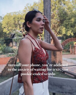 Trinetra Haldar Gummaraju Instagram - Pondi dump #1 

1. @ahillyeah thank you for taking thisssss, love it so much
2. Practising weird w/ @shibustuff 
3. @angesabineblanchfower and I happened to have near identical tattoos
4. 🙂
5. 😤
6. 7. 8. snaccs 
9. Lana coded moment, had to be captured