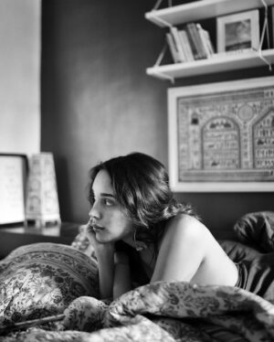 Trinetra Haldar Gummaraju Instagram - “The feeling is coming,” I’d say to my mother when I was six, attempting to describe the dreaded monsoon monochrome. I’d find myself suddenly devoid of simple joy, days would trudge along with decreasing momentum. The fundamental belief that body and mind were broken would intensify, grades would falter, and I’d find myself yearning for endless sleep, only waking up one of two things - fixed or female. Today, depending on where the goalposts and serotonin levels are, I am both and neither. I must admit with regret, I do not like the Bombay (or any) monsoon. It is an aesthetic at best, if not a potential sleep/mood disturbance looming large. 

Thanks for your eye, your gaze, and capturing a version of me I didn’t know existed, @knotmeera 🌸❤️
