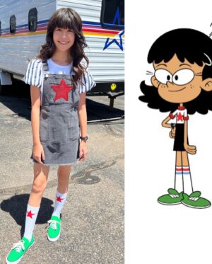 Trinity Bliss Instagram - how do you like my bangs😉? 
Me as Stella from @nicktheloudhouse in live action of #thereallyloudhouse  and #thereallyhauntedloudhouse