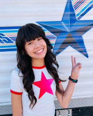 Trinity Bliss Instagram - how do you like my bangs😉? 
Me as Stella from @nicktheloudhouse in live action of #thereallyloudhouse  and #thereallyhauntedloudhouse