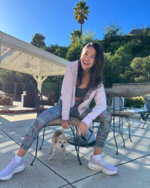 Trinity Bliss Instagram - Love walking everywhere in these @skechers. It reminds me of all the incredible work @skechersp2pwalk are doing to raise funds for children with special needs, public education, and the national college scholarship program!  #skechersp2pwalk2023 is coming this Sunday on 29th! #walktomakeadifference #walkforeducation #walkforfriendship