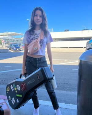Trinity Bliss Instagram - Love walking everywhere in these @skechers. It reminds me of all the incredible work @skechersp2pwalk are doing to raise funds for children with special needs, public education, and the national college scholarship program!  #skechersp2pwalk2023 is coming this Sunday on 29th! #walktomakeadifference #walkforeducation #walkforfriendship