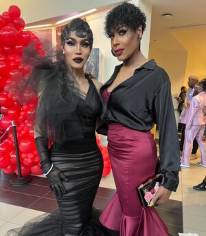 Trinity K. Bonet Instagram - A evening at black America!  Gown made by @_devdadon