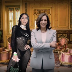 Trinity K. Bonet Instagram - The internet wins lol I asked my followers to put me in a pic wit @vp and baby they didn’t disapoint lololol some nice some to abit much lol im soooo exicted!!!! Two presidents of color in my lifetime!!!! Whew  pics are for run!