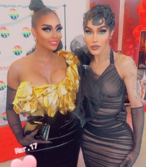 Trinity K. Bonet Instagram - A evening at black America!  Gown made by @_devdadon
