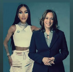 Trinity K. Bonet Instagram - The internet wins lol I asked my followers to put me in a pic wit @vp and baby they didn’t disapoint lololol some nice some to abit much lol im soooo exicted!!!! Two presidents of color in my lifetime!!!! Whew  pics are for run!