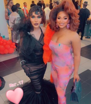 Trinity K. Bonet Instagram - A evening at black America!  Gown made by @_devdadon