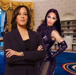 Trinity K. Bonet Instagram - The internet wins lol I asked my followers to put me in a pic wit @vp and baby they didn’t disapoint lololol some nice some to abit much lol im soooo exicted!!!! Two presidents of color in my lifetime!!!! Whew  pics are for run!