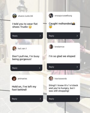 Trudie Styler Instagram - Thank you so much for these awesome captions/responses - they kept me cracked up all day. Here’s some of your highlights.
Hope you’re having a great summer! xt