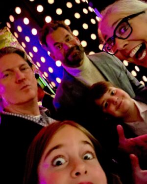 Tuc Watkins Instagram - “Gutenberg! The (best) Musical (ever)!” opens on Broadway! And “I ❤️ Radio” with Liz Warner!