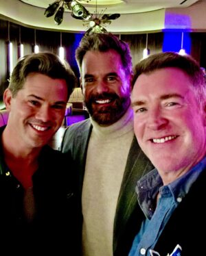 Tuc Watkins Instagram - “Gutenberg! The (best) Musical (ever)!” opens on Broadway! And “I ❤️ Radio” with Liz Warner!