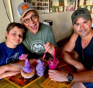 Tuc Watkins Instagram - Father’s Day is grand. Father’s Day with your father is grander. Father’s Day with your father in Hawaii is the grandest!