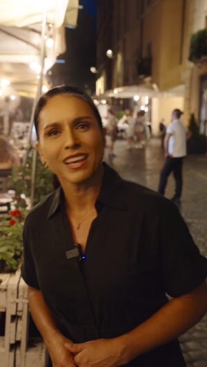 Tulsi Gabbard Instagram - Biden’s out, Kamala is in. Don’t be fooled: policies won’t change.  Just like Biden wasn’t the one calling the shots, Kamala Harris won’t be either. She is the new figurehead for the deep state and the maidservant of Hillary Clinton, queen of the cabal of warmongers. They will continue their efforts to engulf the world in war and taking away our liberty.