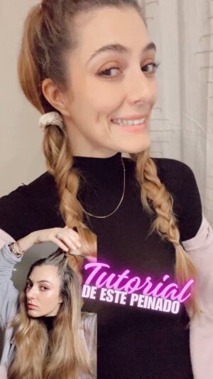 Tutú Vidaurre Instagram - 🪹Este peinado que da una sensación de nido, es muy fácil de lograr 🥰