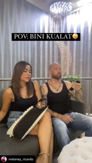 Tyson Lynch Instagram - “ PAYBACK “ 🤪😂🤣 Posted @withregram • @melaney_ricardo Kualat ma Suami Bestie 😭🥶😩
#BoBaCouple😘
#botaknbatak😛