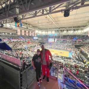 Tyson Lynch Instagram - Blessed and grateful to God to be a year older!🙏🏻❤️🔑 Cheers a few of best matees Ramy, Wally and my kawan. It was cool watching basketball in beautiful Melbourne together!