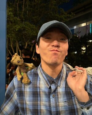 Uhm Ki-joon Instagram - I'm groot~~~
