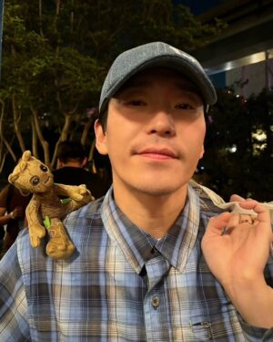Uhm Ki-joon Instagram - I'm groot~~~