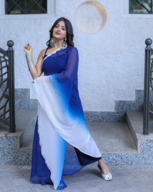 Ulka Gupta Instagram - मैं शाम लिखूँगी…
… तुम इंतज़ार समझना 

Photographer : @portraitdeewana
Stylist & Outfit: @style_deintrepide 
Makeup: @ayeshamakeovers_
Location: @mitronandheri X
@maverick.communication01