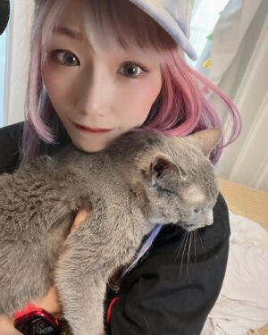 Unagi Sayaka Instagram - ドレミ17歳になったよぉ

#ロシアンブルー