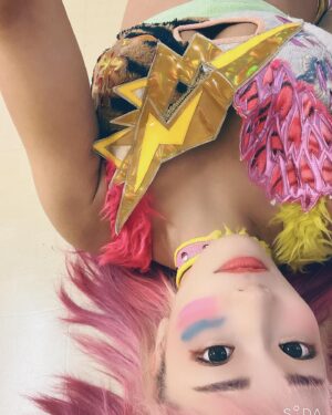 Unagi Sayaka Instagram - どんどんボロボロになるのに
どんどんわくわくする
プロレスが無敵