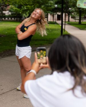 University of Michigan Instagram - Wolverines are always at the 💛 of all the content we create. Happy #SocialMediaDay, and #GoBlue!