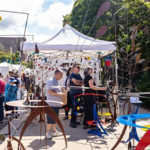 University of Michigan Instagram - The @AnnArborArtFair on full display 🎨