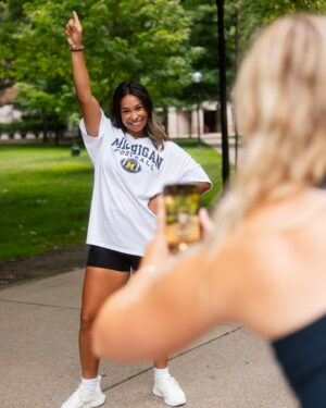 University of Michigan Instagram - Wolverines are always at the 💛 of all the content we create. Happy #SocialMediaDay, and #GoBlue!