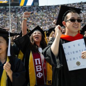 University of Michigan Instagram - All the emotions 🙌 #Victors2024 #MGoGrad