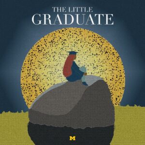 University of Michigan Instagram - We got no troubles, life is the bubbles, after you get your Michigan degree 🧜‍♀️ #MGoGrad #Victors2024