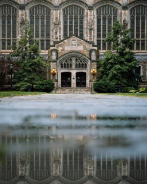 University of Michigan Instagram - Rainy day reflections 🪞