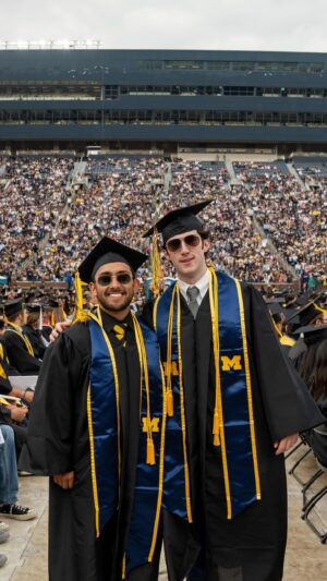 University of Michigan Instagram - The Class of 2024 made memories and friendships that will last a lifetime! 🫶 #MGoGrad #Victors2024